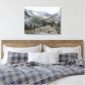 Fahrt durch die schneebedeckten Berge der Sierra N Leinwanddruck (Insitu (Schlafzimmer))