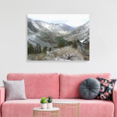 Fahrt durch die schneebedeckten Berge der Sierra N Leinwanddruck (Insitu (Wohnzimmer))
