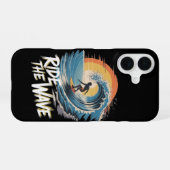 Fahrt durch die Wave iPhone 16 Hülle (Rückseite (Horizontal))