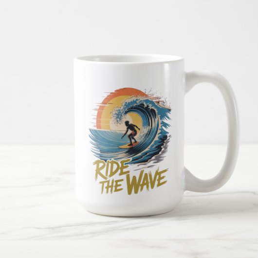 Fahrt durch die Wave Kaffeetasse (Rechts)