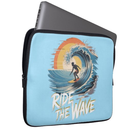 Fahrt durch die Wave Laptopschutzhülle (Vorne Rechts)