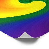 Fahrt durch die Wave Poster (Ecke)