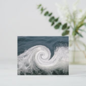 Fahrt durch die Wave Postkarte (Stehend Vorderseite)
