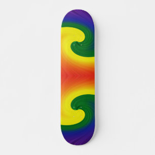 Fahrt durch die Wave Skateboard