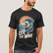 Fahrt durch die Wave T-Shirt (Vorderseite)