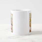 Fahrt-ein-Hahn-Pferd Jumbo-Tasse (Vorderseite)