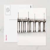 Fahrt entlang des Huntington Beach Pier Postkarte (Vorne/Hinten)