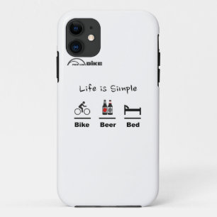 Fährt Fall - Leben einfach rad - Fahrrad - Bier - Case-Mate iPhone Hülle