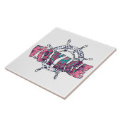 Fahrt Fliese (Seite)