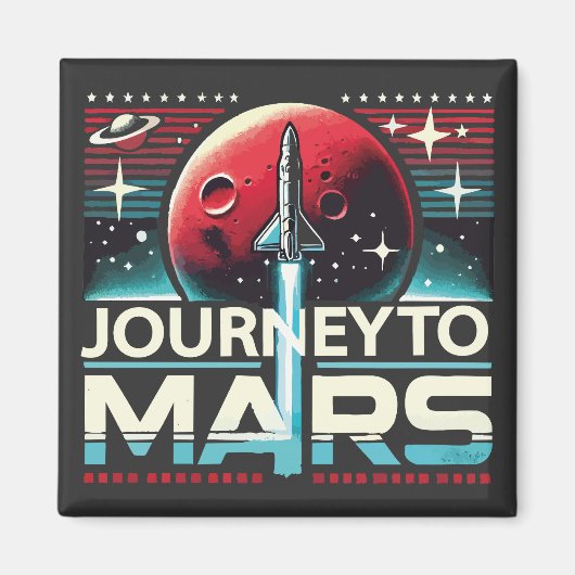 Fahrt in Mars Magnet (Vorne)