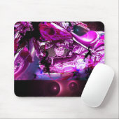 Fahrt in Rosa Mousepad (Mit Mouse)