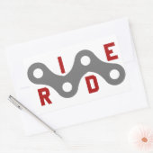 Fahrt (Kette) Rechteckiger Aufkleber (Umschlag)