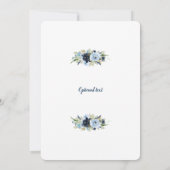 Fahrt mit Ballons Baby-Duschjunge Einladung (Rückseite)