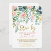 Fahrt mit Brautparty Einladung (Vorne/Hinten)