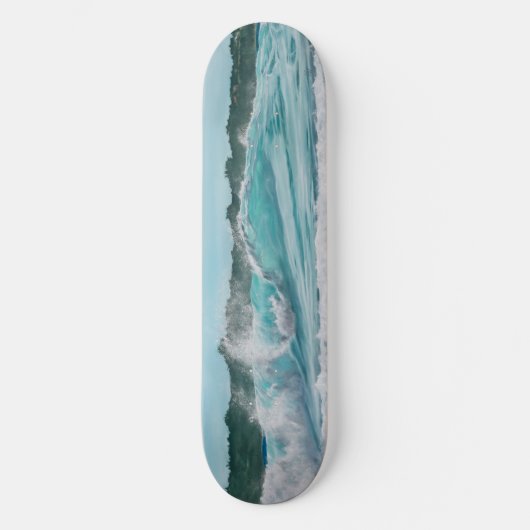 Fahrt mit dem Licht Skateboard (Vorderseite)