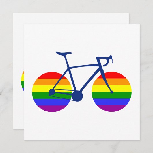 Fahrt mit dem Pride Bike (Vorne/Hinten)
