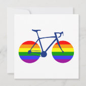 Fahrt mit dem Pride Bike (Rückseite)