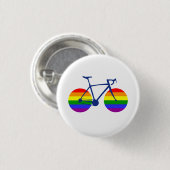 Fahrt mit dem Pride Bike Button (Vorne & Hinten)