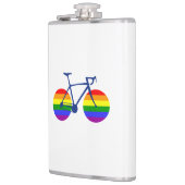 Fahrt mit dem Pride Bike Flachmann (Links)
