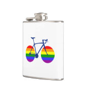 Fahrt mit dem Pride Bike Flachmann (Links)