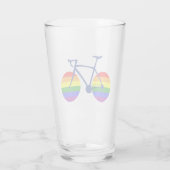 Fahrt mit dem Pride Bike Glas (Rückseite)