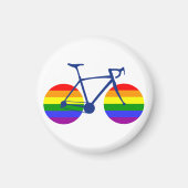 Fahrt mit dem Pride Bike Magnet (Vorne)