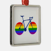 Fahrt mit dem Pride Bike Ornament Aus Metall (Rechts)