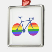 Fahrt mit dem Pride Bike Ornament Aus Metall (Links)