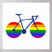 Fahrt mit dem Pride Bike Poster (Vorne)
