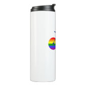 Fahrt mit dem Pride Bike Thermosbecher (Nach links gedreht)