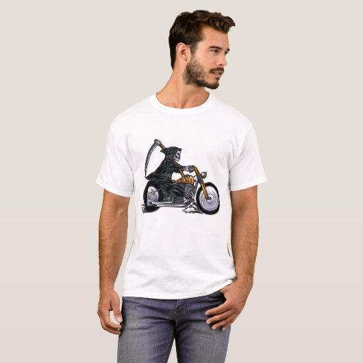 Fahrt mit dem Sensenmann T-Shirt (Vorne ganz)