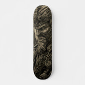 Fahrt mit dem Viking Retro Saga Skateboard (Vorne)