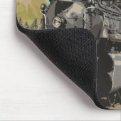 Fahrt mit dem Zug Mousepad (Ecke)