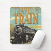 Fahrt mit dem Zug Mousepad (Mit Mouse)