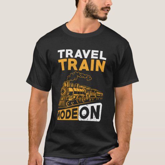 Fahrt mit der Eisenbahn T-Shirt (Vorderseite)