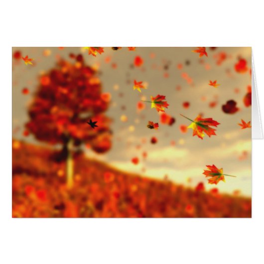 Fahrt mit der Oktoberbrise-Karte (Vorderseite (Horizontal))