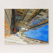 Fahrt mit der Straßenbahn - Lissabon, Portugal Puz Puzzle (Horizontal)