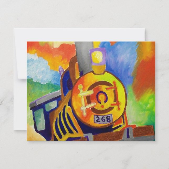 Fahrt mit diesem Zug durch Piliero (Vorderseite)