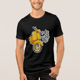 Fahrt mit mir Tri-Blend shirt