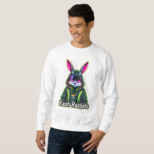 Fahrt mit Neon Kash Kaninchen Sweatshirt (Vorne ganz)