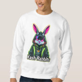 Fahrt mit Neon Kash Kaninchen Sweatshirt (Vorderseite)
