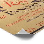 Fahrt mit Pancho Villa Alt Poster (Ecke)