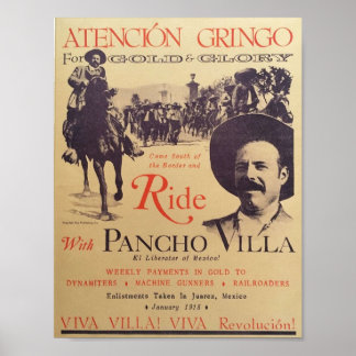 Fahrt mit Pancho Villa Alt Poster