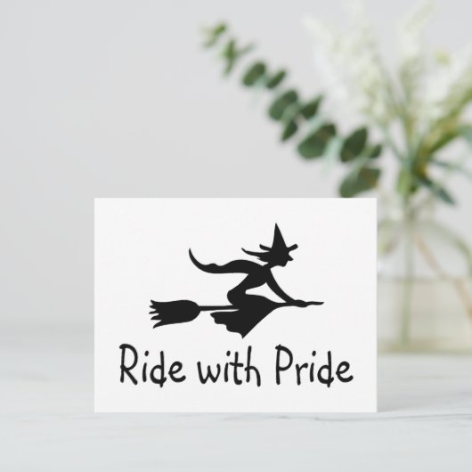 Fahrt mit Stolz Postkarte (Stehend Vorderseite)