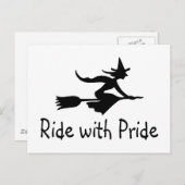 Fahrt mit Stolz Postkarte (Vorne/Hinten)