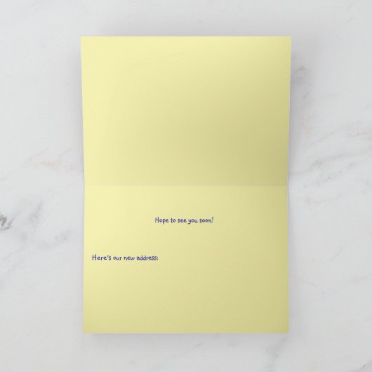 Fahrt mit Tandem Fahrrad Zuhause Ankündigung (Innenseite)