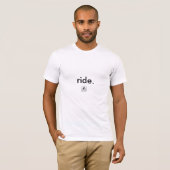 Fahrt. (Mountainbike) T-Shirt (Vorne ganz)