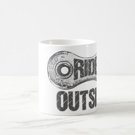 Fahrt nach draußen kaffeetasse (Mittel)