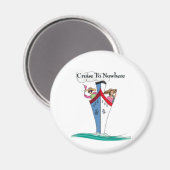 Fahrt nach Nirgendwo Magnet (Vorderseite/Rückseite)