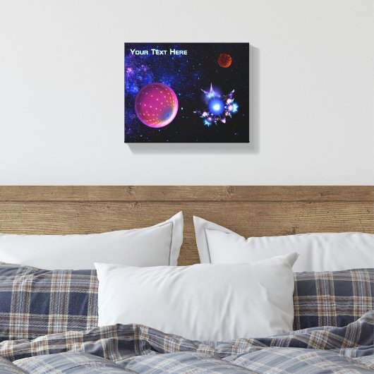 Fahrt nach Nzgrshdekl Leinwanddruck (Insitu (Schlafzimmer))